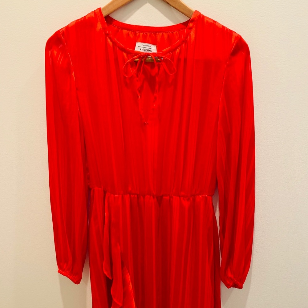 &Other Stories Red Dress